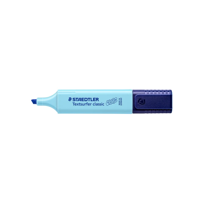Staedtler Tekstmarker Textsurfer blauw pastel (1 pak x 10 stuks) Staedtler Tekstmarker Textsurfer blauw pastel (1 pak x 10 stuks)
