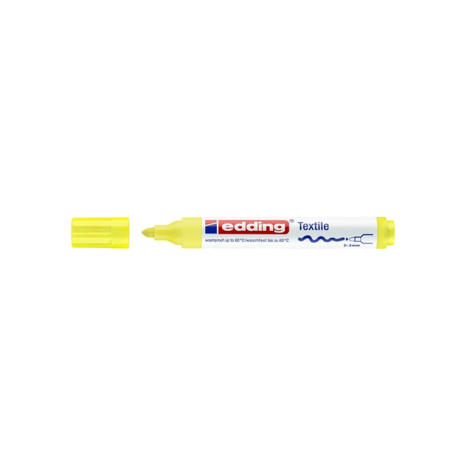 Textielmarker edding 4500 fluo gl/ds10 Textielmarker edding 4500 fluo gl/ds10