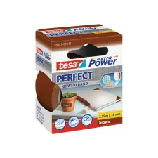 Textieltape TESA epp 38mm x 2.75m bruin Textieltape TESA epp 38mm x 2.75m bruin