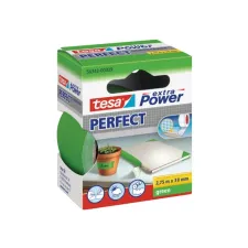 Textieltape TESA epp 38mm x 2.75m groen Textieltape TESA epp 38mm x 2.75m groen
