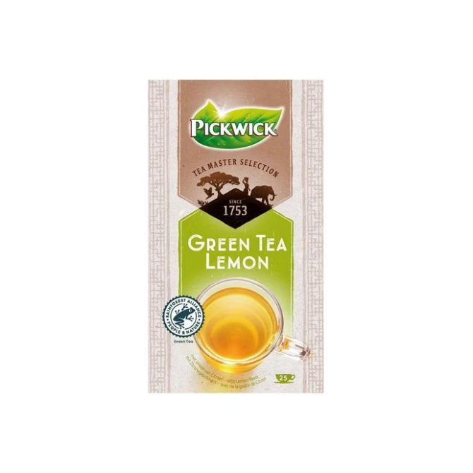 PICKWICK Tea Master Selection Green tea Lemon (4x25 stuks) PICKWICK Tea Master Selection Green tea Lemon (4x25 stuks)