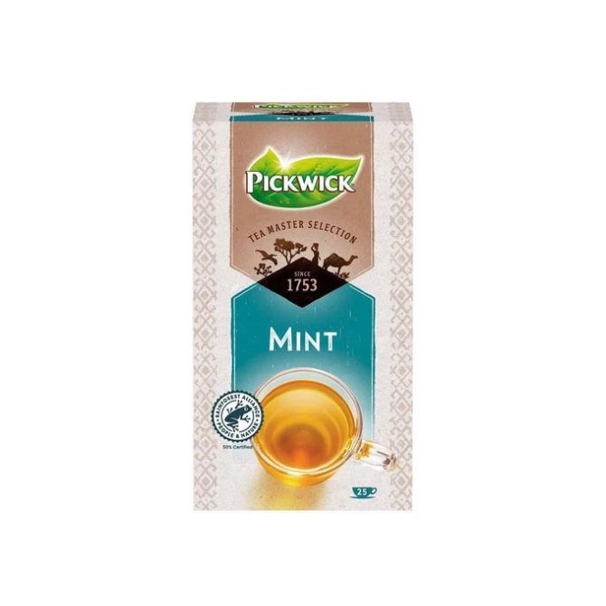 PICKWICK PICKWICK Tea Master Selection Mint (doos 4 x 25 stuks) PICKWICK PICKWICK Tea Master Selection Mint (doos 4 x 25 stuks)