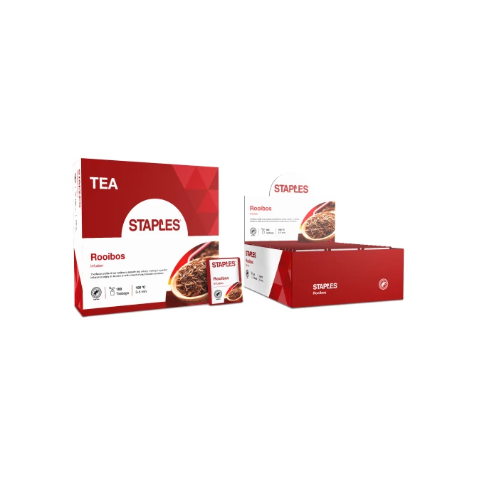 Thee Rooibos FSC (doos 100 stuks) Thee Rooibos FSC (doos 100 stuks)