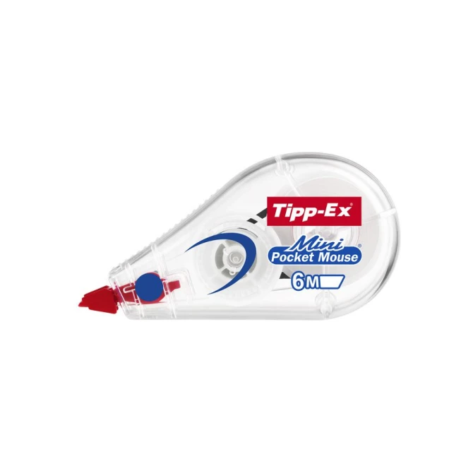 Tipp-Ex Mini Pocket Mouse Correctieroller 5 mm x 6 m Tipp-Ex Mini Pocket Mouse Correctieroller 5 mm x 6 m