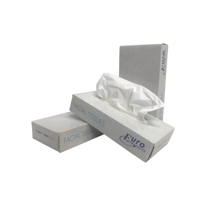 Euro Products 142040 Tissue facial ICE 2-laags wit (100vel) Euro Products 142040 Tissue facial ICE 2-laags wit (100vel)