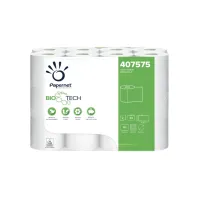 PAPERNET Toiletpapier 2-laags Wit (pak 24 rollen) PAPERNET Toiletpapier 2-laags Wit (pak 24 rollen)