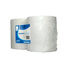 Toiletpapier Euro maxi jumbo 2L wit/pk6