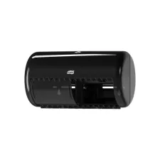 Toiletroldispenser Tork T4 twin zwart Toiletroldispenser Tork T4 twin zwart
