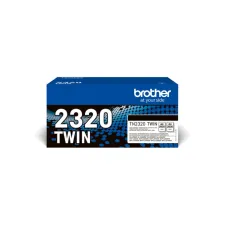 BROTHER TN-2320BK toner zwart dubbelpak (origineel)
