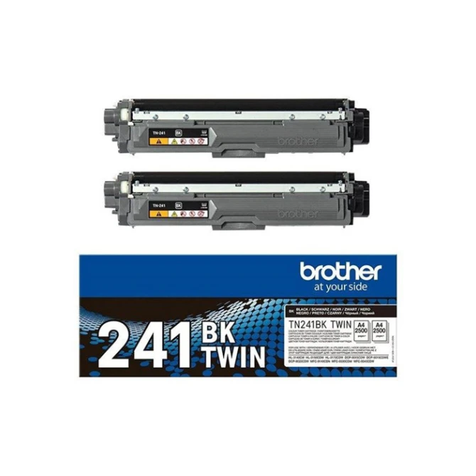 BROTHER TN-241BK toner zwart dubbelpak (origineel)
