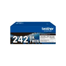 BROTHER TN-242BK toner zwart dubbelpak (origineel) BROTHER TN-242BK toner zwart dubbelpak (origineel)