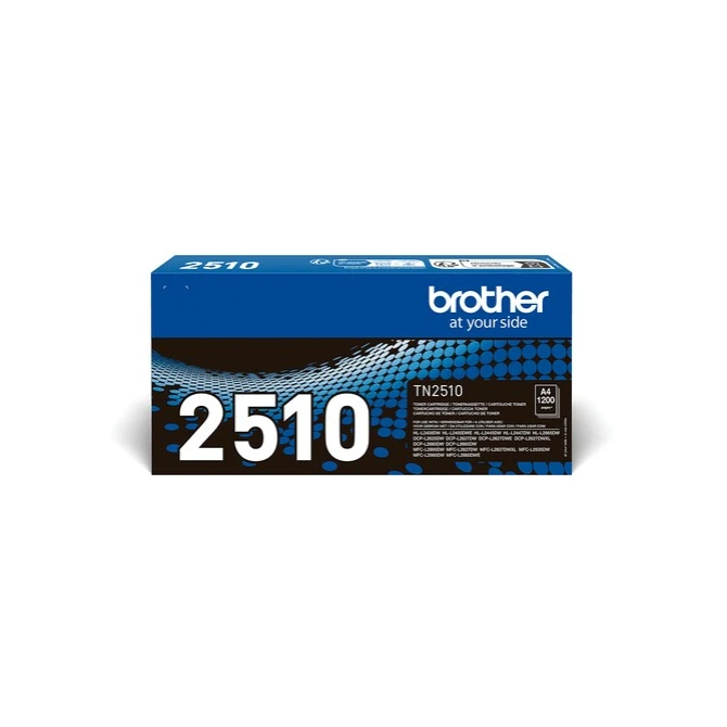 Toner Brother TN-2510 zwart Toner Brother TN-2510 zwart