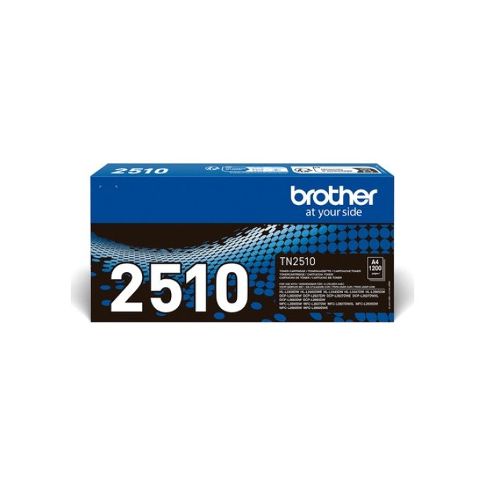 Toner Brother TN-2510 zwart Toner Brother TN-2510 zwart