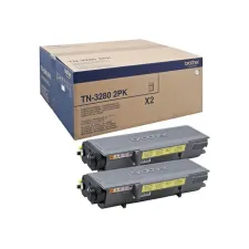 BROTHER TN-3280 toner zwart hoge capaciteit dubbelpak (origineel) BROTHER TN-3280 toner zwart hoge capaciteit dubbelpak (origineel)