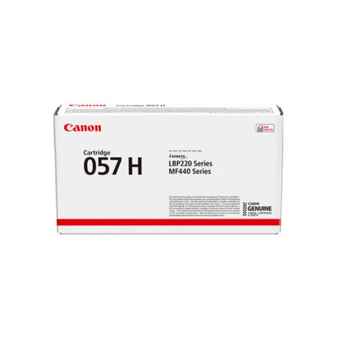 CANON 057H BK toner zwart hoge capaciteit (origineel)