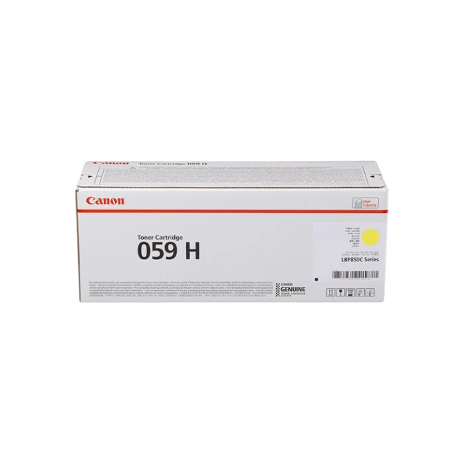 CANON 059H Y toner geel hoge capaciteit (origineel)
