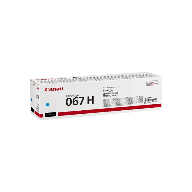 CANON 067H C toner cyaan hoge capaciteit (origineel)