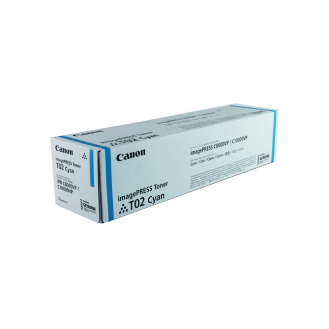 CANON T02 toner cyaan (origineel) CANON T02 toner cyaan (origineel)