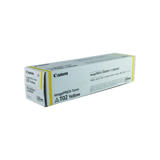 CANON T02 toner geel (origineel)