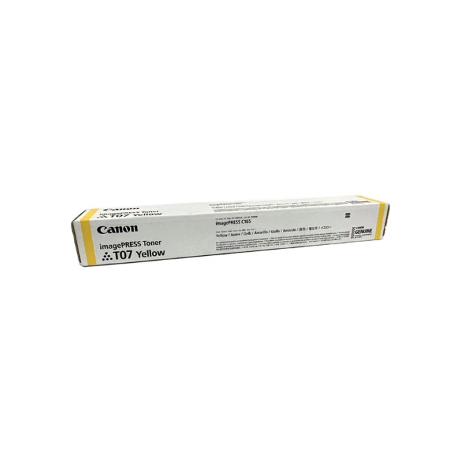 CANON T07 toner geel (origineel)