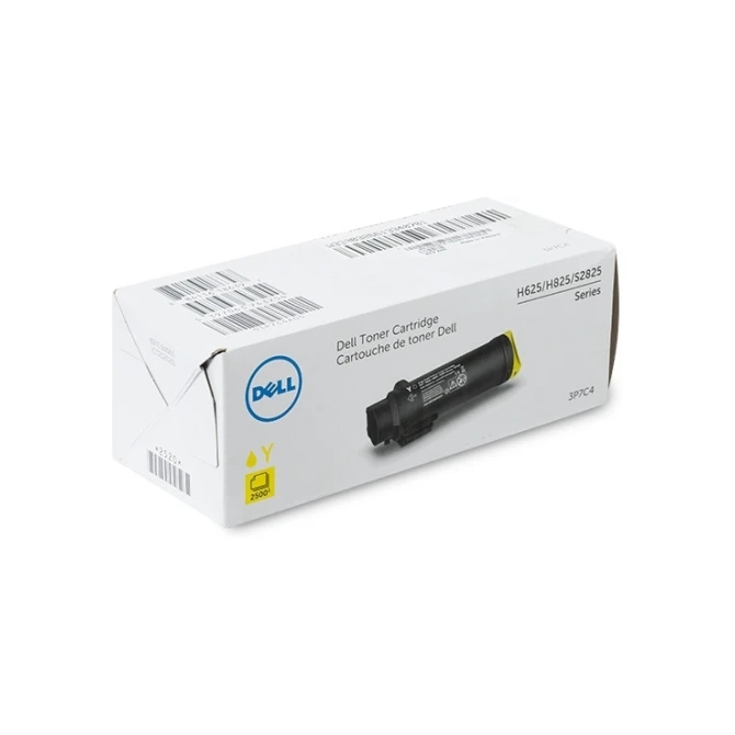 Dell 593-BBSE (0CX53) toner geel hoge capaciteit (origineel)