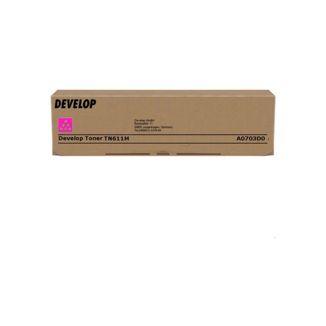 Develop TN-611M toner magenta (origineel) Develop TN-611M toner magenta (origineel)