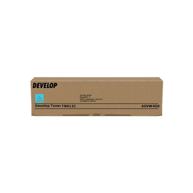 Develop TN-612C toner cyaan (origineel) Develop TN-612C toner cyaan (origineel)