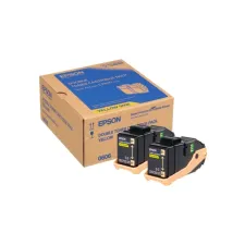 EPSON S050606 toner geel dubbelpak (origineel)