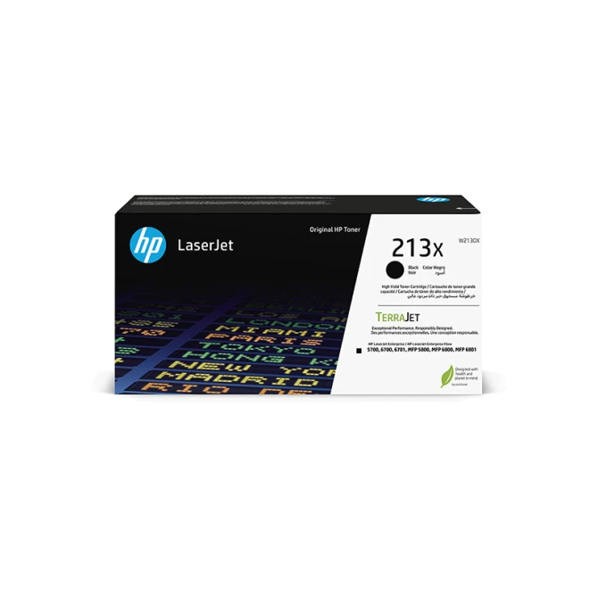 HP 213X (W2130X) toner zwart hoge capaciteit (origineel)