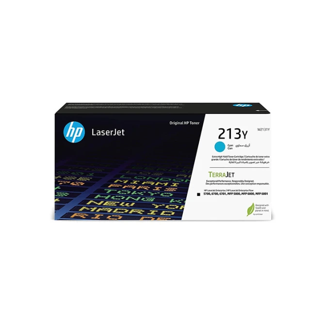 HP 213Y (W2131Y) toner cyaan extra hoge capaciteit (origineel)