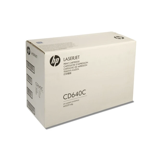 HP CD640C toner zwart (origineel)