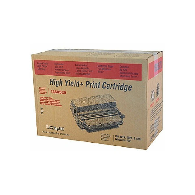 LEXMARK 1380520 toner zwart (origineel)