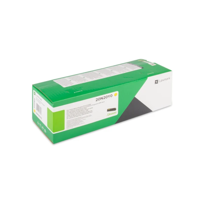 LEXMARK 20N20Y0 toner geel (origineel)