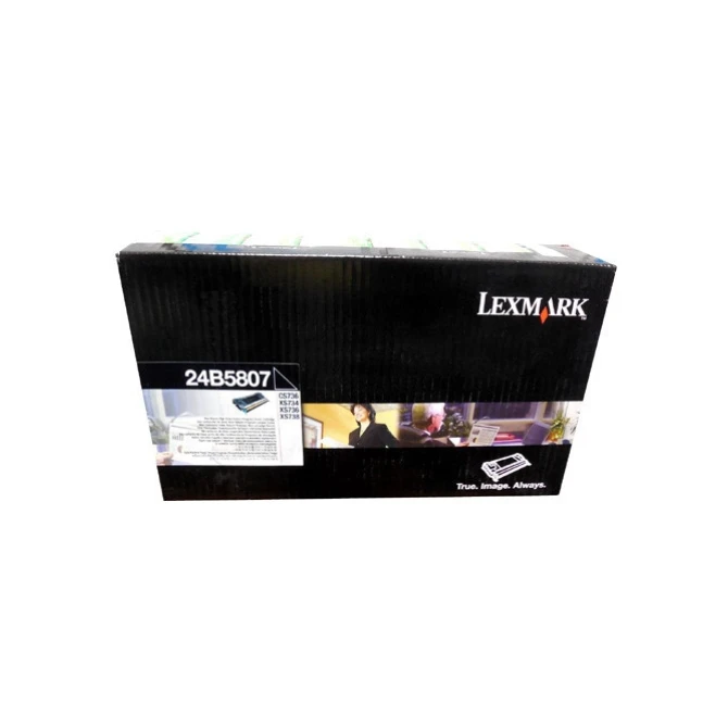 LEXMARK 24B5807 toner zwart (origineel)