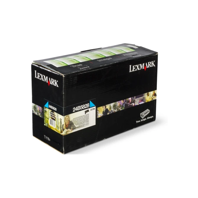 LEXMARK 24B5828 toner cyaan (origineel)