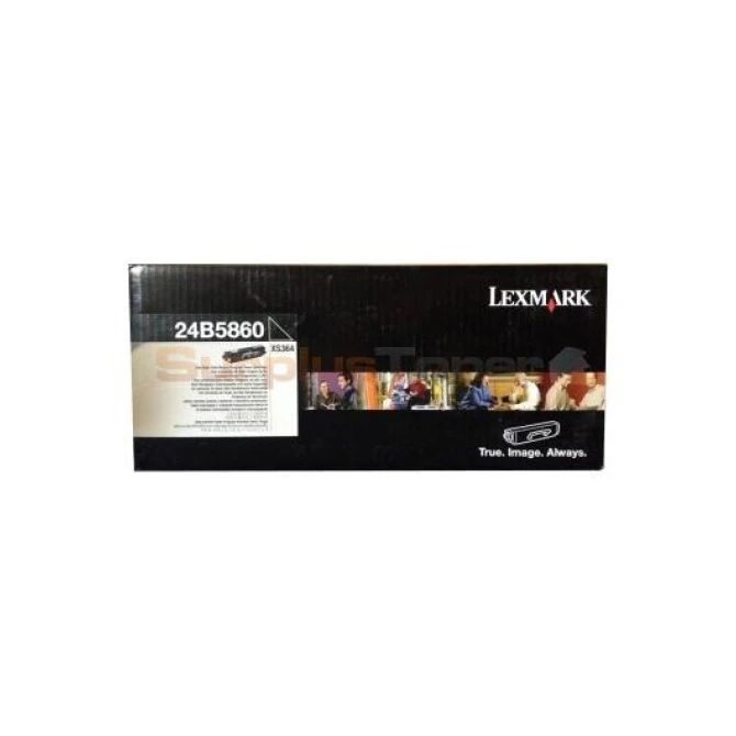 LEXMARK 24B5860 toner zwart (origineel)