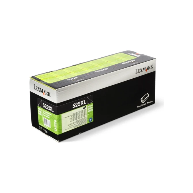 LEXMARK 522XL (52D2X0L) etiketten toner hoge capaciteit (origineel)