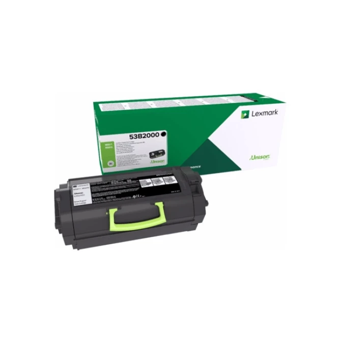 LEXMARK 53B2000 toner zwart (origineel)