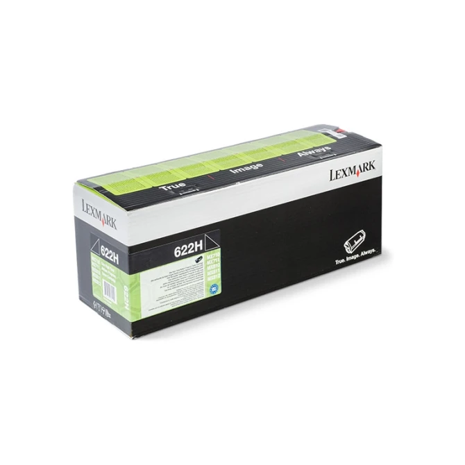 LEXMARK 622H (62D2H00) toner zwart hoge capaciteit (origineel)