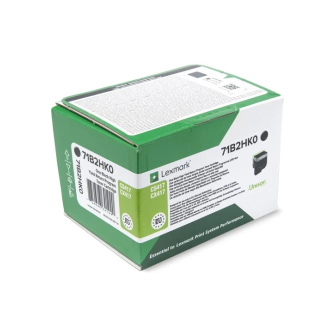 LEXMARK 71B2HK0 toner zwart hoge capaciteit (origineel)