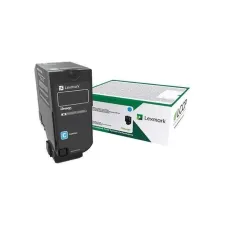 LEXMARK 78C2XC0 toner cyaan extra hoge capaciteit (origineel) LEXMARK 78C2XC0 toner cyaan extra hoge capaciteit (origineel)