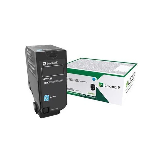 LEXMARK 78C2XC0 toner cyaan extra hoge capaciteit (origineel)