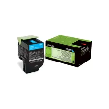 LEXMARK 802C (80C20C0) toner cyaan lage capaciteit (origineel) LEXMARK 802C (80C20C0) toner cyaan lage capaciteit (origineel)