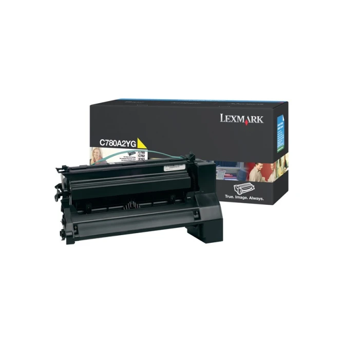 LEXMARK C780A1YG toner geel (origineel)