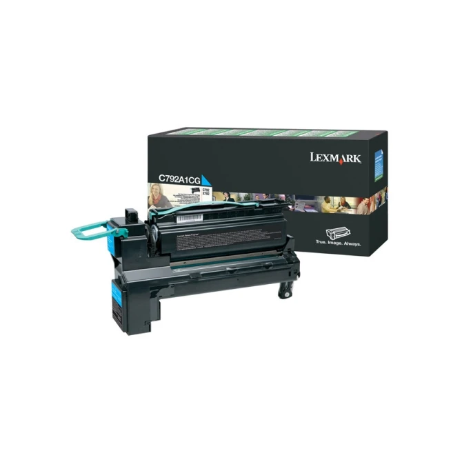 LEXMARK C792A1CG toner cyaan (origineel)