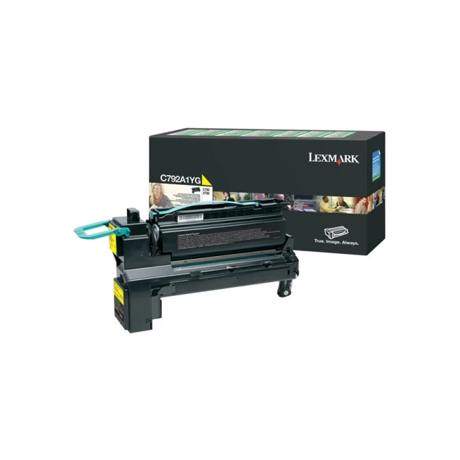 LEXMARK C792A1YG toner geel (origineel)