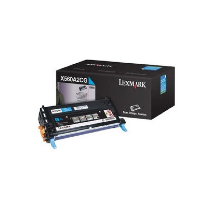 LEXMARK X560A2CG toner cyaan (origineel)