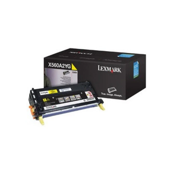 LEXMARK X560A2YG toner geel (origineel)