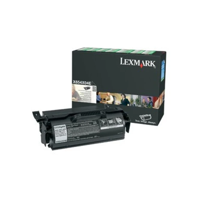 LEXMARK X654X04E etiketten toner hoge capaciteit (origineel)