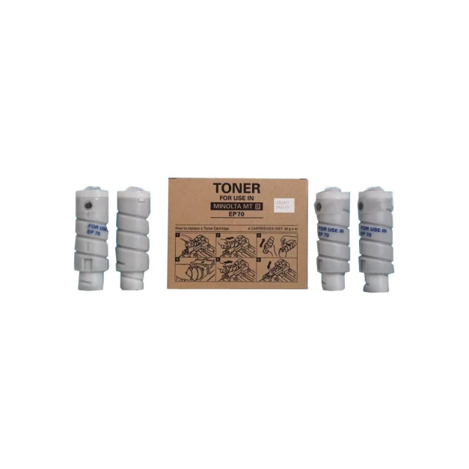 Minolta Konica Minolta 8931-621 toner zwart EP 70 4 stuks (origineel)